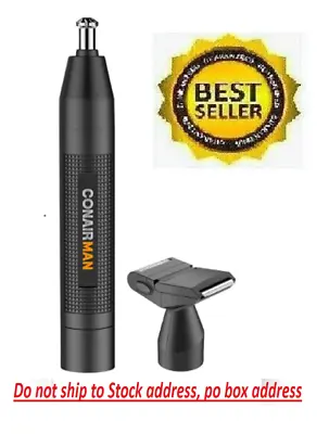 Ear And Nose Hair Trimmer For Men Cordless Battery-Powered Trimmer • $19.97