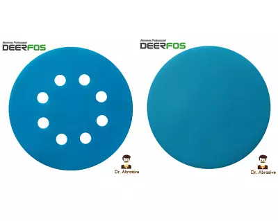 £10.70 • Buy 125mm Wet And Dry Sanding Discs 5 Inch Sandpaper Hook And Loop Pads  8 Hole / NH