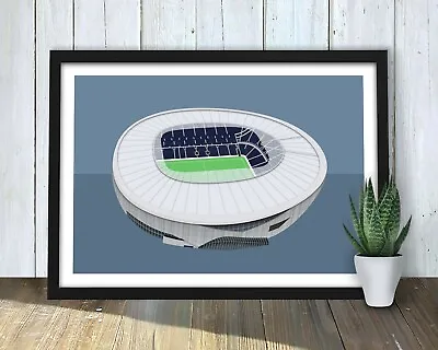 £11.99 • Buy Tottenham Hotspur Stadium Print Football Artwork Picture A4 A3 A2 A1 (No Frame)