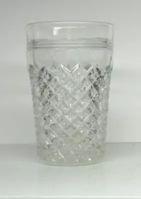 Anchor Hocking Miss America  Crystal 3 7/8   Juice TUMBLER Glass • $8