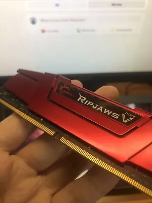 G.Skill RIPJAWS DDR4 RAM 16GB 3200 CL16-18-18-38 X 1 Module - Used • £25