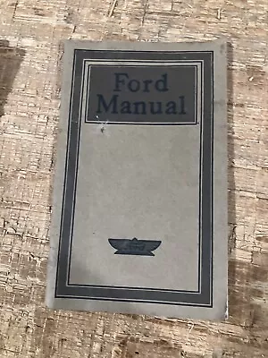 Model T Ford Manual • $14