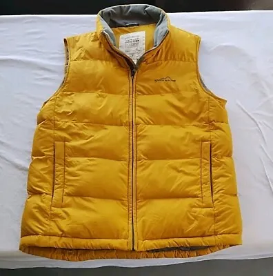 Vintage Eddie Bauer Goose Down Puffer Vest Mens Size S  Bubble  80s 90s • $34
