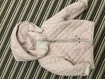 Baby Girls Pink Ido Coat 9-12 Months • £2