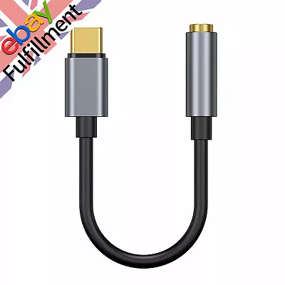 Mini USB Type C Male To 3.5mm Female AUX Headphone Adapter Type C Jack  Cable C • £8.75