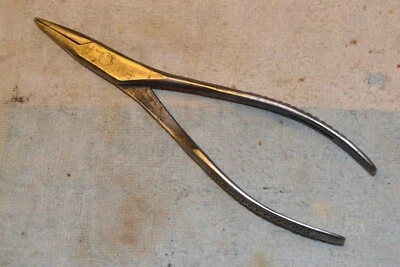 $11.99 • Buy  VACUUM GRIP 60-R DUCK-BILL LONG-NOSE PLIERS 7-1/2 Inch QUALITY VINTAGE USA TOOL