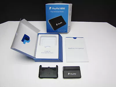 PayPal Here Celluar Mobile Credit & Debit Card Chip & Swipe Reader Payment Point • $16.95