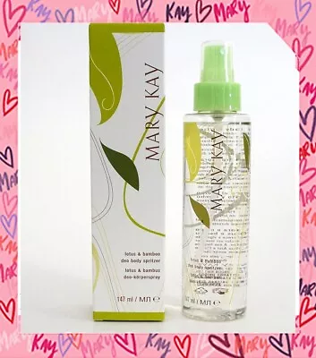 Mary Kay Lotus & Bamboo Deo Body Spritzer 147ml NEW In BOX EXP: 2026 • $29.99