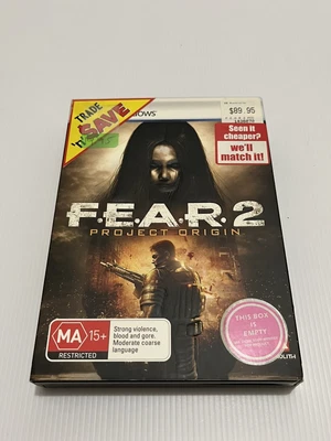 $19.95 • Buy F.E.A.R. 2 Fear Project Origin Windows  PC DVD Complete W/ Manual & Slipcover