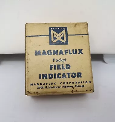 Vintage Magnaflux Pocket Field Indicator In Original Box • $20