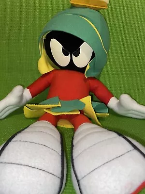 VTG Looney Tunes Marvin The Martian Large Plush Six Flags 24” • $59.99