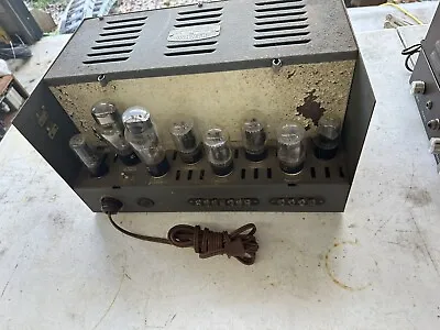 Vintage Operadio Model 1180-B 6L6 Tube Amplifier Untested As Is AUDIO GUITAR • $650