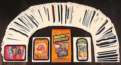 2015 Topps Wacky Packages Series 1 COMPLETE BASE SET Of 110 Stickers Nm +wrapper • $20.99