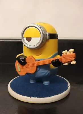McDonald's Despicable Me Toy: Guitar Playing Stuart With Clip Hong Kong Exc. • £12.95