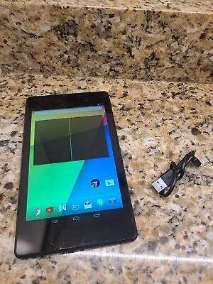 Asus Google Nexus 7 16GB 7  Black Wi-Fi Android Tablet Tested FreeShip • $29