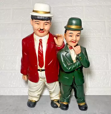 Laurel And Hardy Large 14  Ceramic Rare Collectable Figure Ornament • £59.95