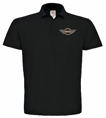 MINI COOPER Embroidered Polo Car Logo Polo Shirt Premium Quality - 112 - SW • $23.46