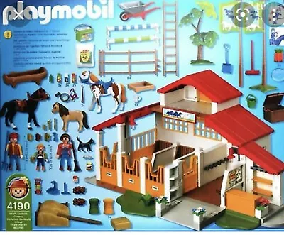 Playmobil PONY STABLES 4190 Spare Parts • £2.49