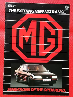 1985 MG RANGE Sales Brochure - Metro 1300 & Turbo Maestro Montego EFi & Turbo • $11.19