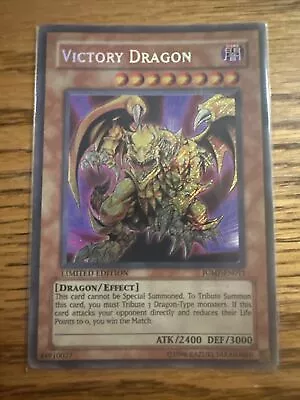 Yu-Gi-Oh! TCG Victory Dragon Shonen Jump Promo JUMP-EN011 Limited Edition Secret • $9.84