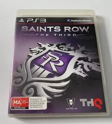 Saints Row The Third PS3 Game - Manual Included • $2.99