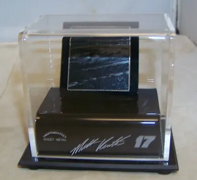 Mounted Memories #17 Dewalt Roush Race Used Sheet Metal Matt Kenseth Coa Mib • $29.17