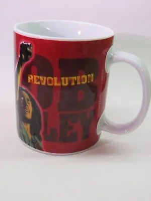 Rare Coffee Cup Tea Mug ~ BOB MARLEY  Revolution  Rasta Chant Jamaica • $22.97