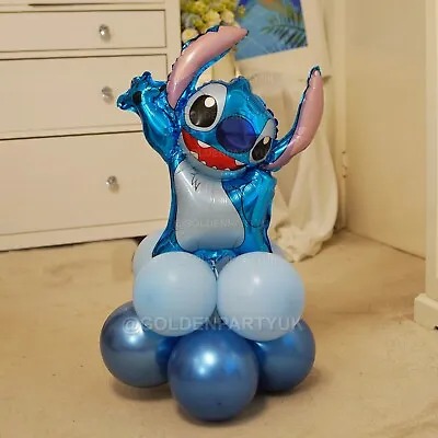 Stitch Balloons Display Kit Lilo And Stitch Kids Birthday Party Table Decor • £7.99