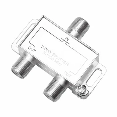 $125 • Buy 100 X 2 Way TV Splitter Combiner F-type 5-1000Mhz