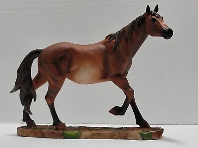 Rare Vintage Equestrian Prancing Show Horse Sculpture Minature Figurine 14  Long • $909