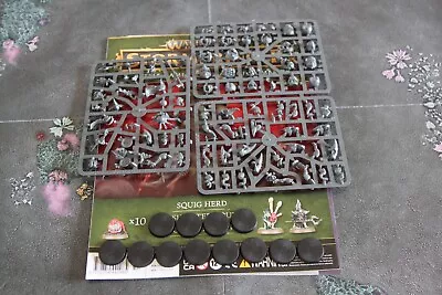 WARHAMMER AGE OF SIGMAR - AOS - SQUIG HERD  X12 MODELS - NEW SPRUES • £18