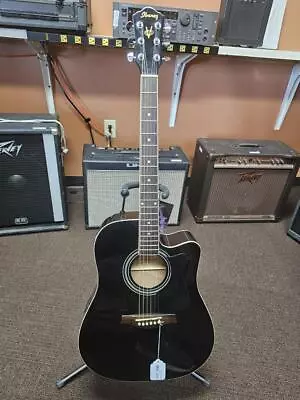 Ibanez Acoustic Guitar V70CE-BK (ML1072429) • $119.99