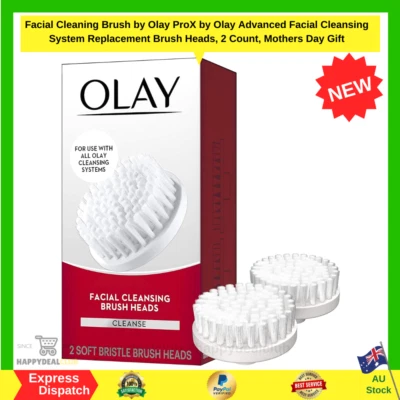 $23.99 • Buy Facial Cleaning Brush By Olay ProX Facial Cleansing System +Brush Heads, 2 Count