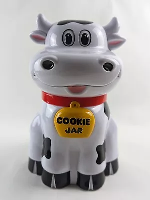 'Mooing' Cookie Jar Happy Cow 1992 Vintage - Deadstock Fun-Damental - Working • $39.95