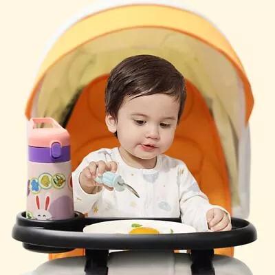 Universal Baby Stroller Dinner Table Cart Pram Snack Tray Milk Bottle Cup Holder • $25.54
