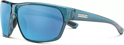 Suncloud Boone Sunglasses Crystal Marine / Polar Aqua Mirror • $28.94