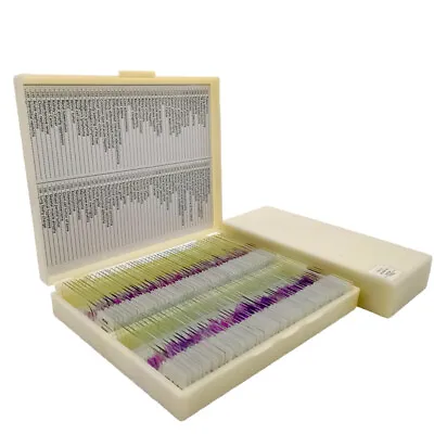 50 Typesmedical Human Pathology Microscope Prepared Slides Cell Section Specimen • $149