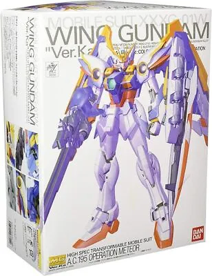 $59.95 • Buy Bandai Hobby Wing Gundam Ver. Ka MG 1/100 Model Kit XXXG-01W EW USA Seller