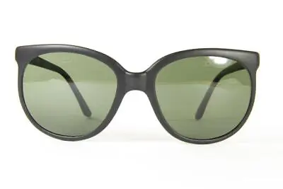 Vintage Vuarnet 002 Matte Black Sunglasses PX3000 Mineral Gray Lens • $149