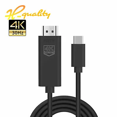 USB Type-C To HDMI 4K HD TV AV Adapter Cable For Macbook Pro Samsung Huawei • $12.95