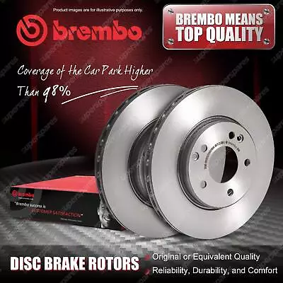 2x Rear Brembo Brake Rotors For Mazda 323 IV BG MX-3 EC MX-5 NA NB 1.3 1.6 1.8 • $100.95