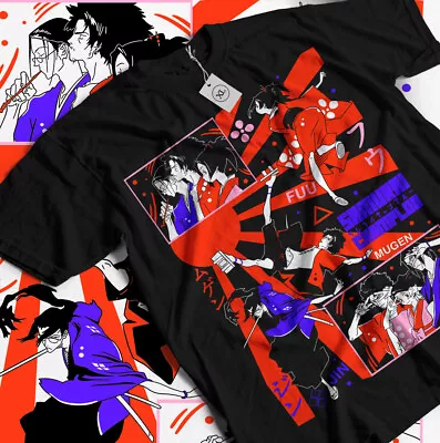 Samurai Champloo T-Shirt Anime Walk Mugen Jin Fuu Kasumi Exclusive Gift Shirt • $19.20