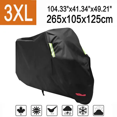 Motorcycle Cover Waterproof For Kawasaki Vulcan 1500 1600 1700 900 800 Classic • $17.57