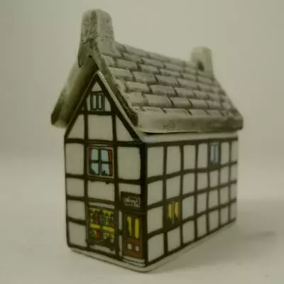 1982 Village In Porcelain By Wade Of England Miniature  The Sweet Shop  #22 • $18.95