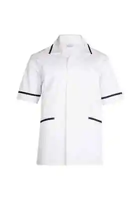UNEEK Mens Premium Tunic Healthcare Hospital Nurse Salon Spa Barbers Plain • £15.99