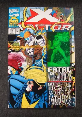 Marvel X-Factor #92 Hologram Cover 1993 • $4.99