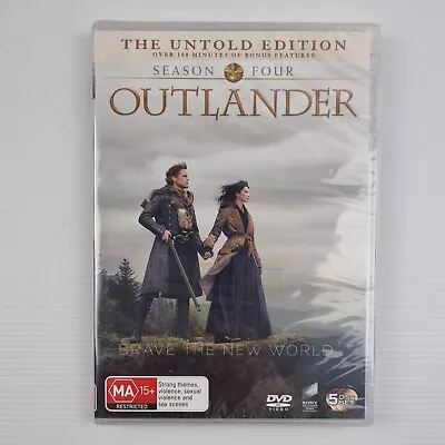 $24 • Buy Outlander Season 4 DVD 5 Disc PAL Region 2, 4, 5 New Sealed 