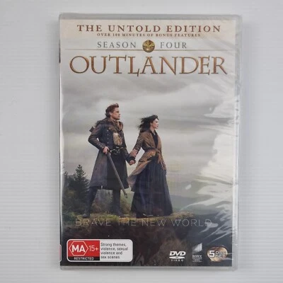 $24 • Buy Outlander Season 4 DVD 5 Disc PAL Region 2, 4, 5 New Sealed 