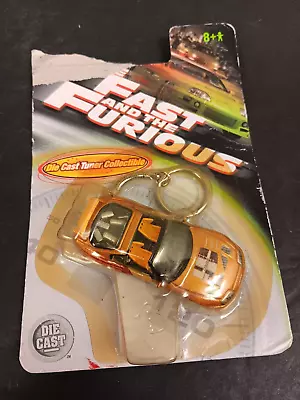 Racing Champions 1:64 Die Cast Fast & The Furious Toyota Supra Keychain NOS • $24.99