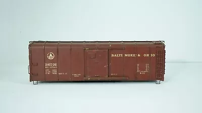 O Scale 2-Rail Brass Kit Baltimore And Ohio B&O Wagon Top Box Car No Box B15 • $21